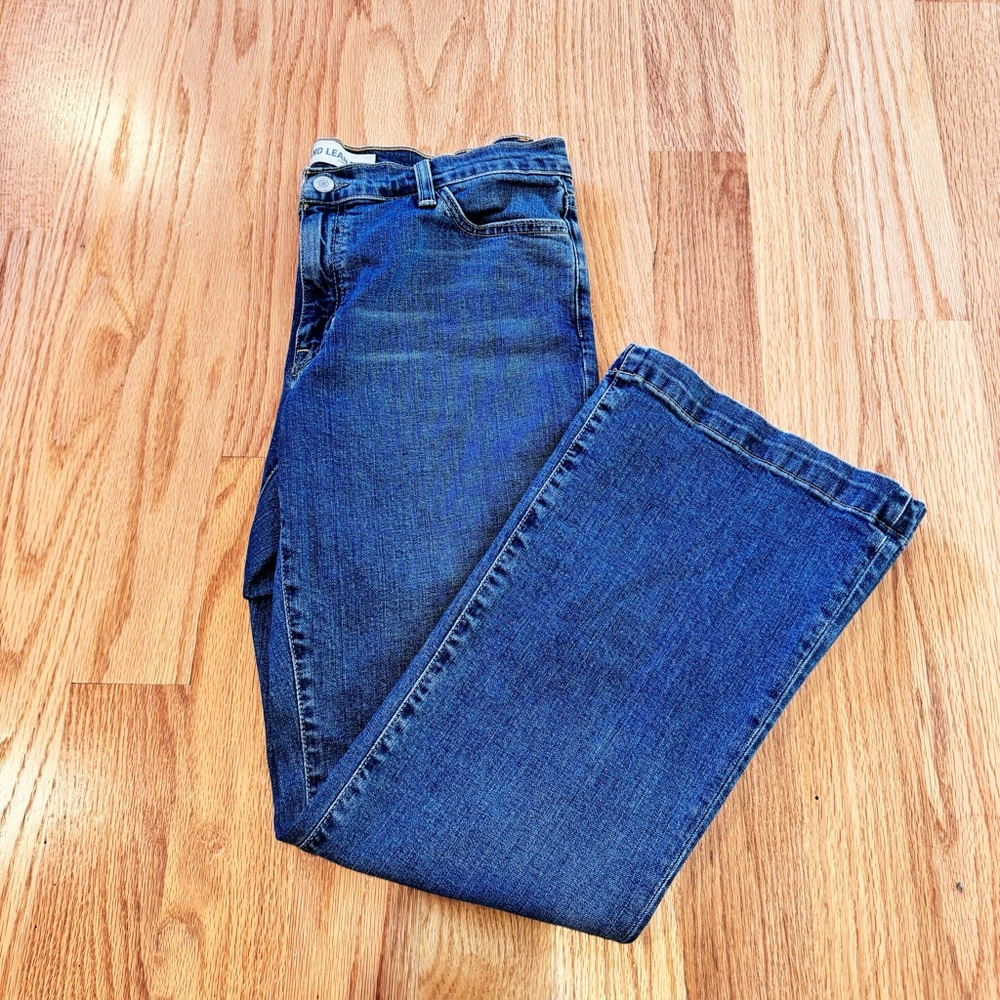 NWOT Gap Long and Lean Stretch Medium Wash Ankle Boot Cut